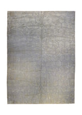 A34045 Oriental Rug Indian Handmade Area Modern Neutral 8'11'' x 12'1'' -9x12- Whites Beige Geometric Design.jpg