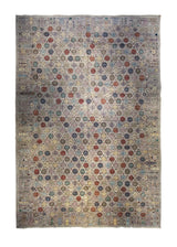 A34103 Oriental Rug Pakistani Handmade Area Transitional 12'2'' x 18'1'' -12x18- Whites Beige Red Ariana Floral Design