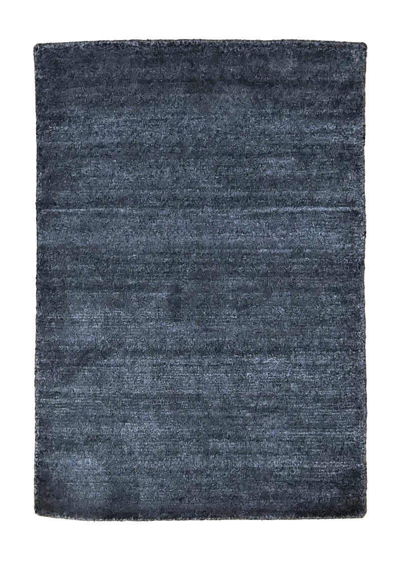 A34374 Oriental Rug Indian Handmade Area Modern 2'0'' x 3'0'' -2x3- Gray Solid Design