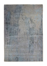 A34581 Oriental Rug Indian Handmade Area Modern Neutral 4'0'' x 6'1'' -4x6- Whites Beige Abstract Splatter Design