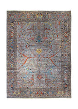 A34758 Oriental Rug Pakistani Handmade Area Transitional 8'8'' x 11'9'' -9x12- Blue Heriz Design