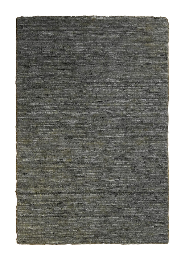 A35164 Oriental Rug Indian Handmade Area Modern 2'0'' x 3'0'' -2x3- Brown Stripes Design
