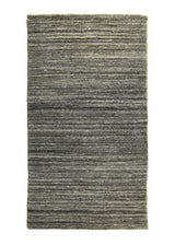 A35261 Oriental Rug Indian Handmade Runner Modern 2'6'' x 4'6'' -3x5- Gray Stripes Design