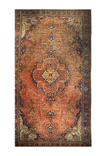 A35691 Persian Rug Sarouk Handmade Area Antique Traditional 13'11'' x 24'9'' -14x25- Red Floral Design.jpg