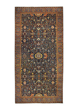 A35781 Oriental Rug Pakistani Handmade Area Transitional Tribal 8'11'' x 17'6'' -9x18- Red Blue Geometric Ariana Heriz Design