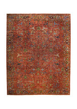 A35872 Oriental Rug Pakistani Handmade Area Transitional Tribal 11'11'' x 15'0'' -12x15- Red Floral Ariana Mostofi Design
