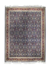 Oriental Rug Turkish Handmade Area Traditional 9'6"x12'10" (10x13) Blue Red Floral Design #A19056