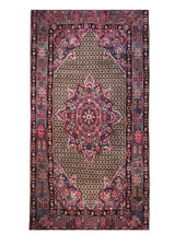 Persian Rug Hamadan Handmade Area Tribal 5'3"x9'9" (5x10) Pink Mehreban Floral Design #A22463