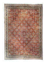 Persian Rug Ghashghaei Handmade Area Tribal 11'10"x17'5" (12x17) Red Blue Geometric Design #A24329