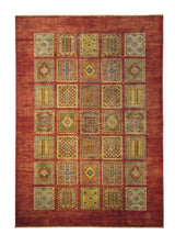 Oriental Rug Pakistani Handmade Area Transitional 5'8"x8'1" (6x8) Red Ariana Tree of Life Garden Design #A27381