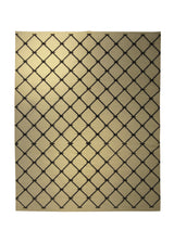 Oriental Rug Indian Handmade Area Modern 7'10"x9'9" (8x10) Whites/Beige Kilim Geometric Lattice Design #A27926