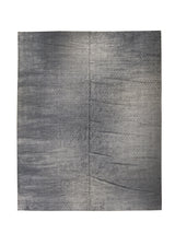 Oriental Rug Indian Handmade Area Modern Neutral 12'0"x14'11" (12x15) Gray Geometric Plain Design #A28970