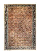 Oriental Rug Pakistani Handmade Area Transitional 12'0"x17'3" (12x17) Red Blue Bakhshayesh Floral Nooristan Design #A30238