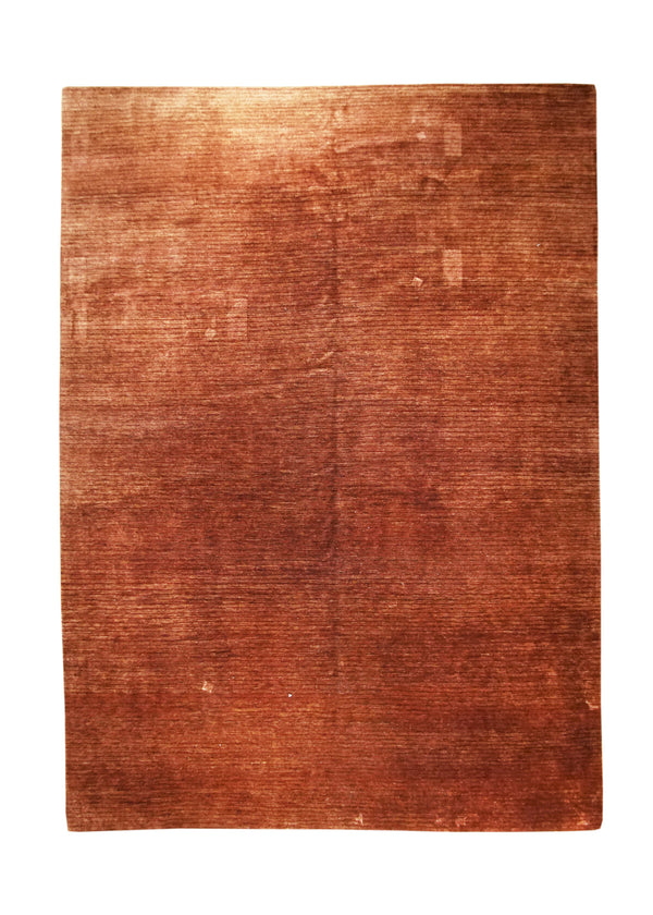 Oriental Rug Pakistani Handmade Area Transitional Tribal 10'1"x14'2" (10x14) Red Gabbeh Stripes Design #A30463