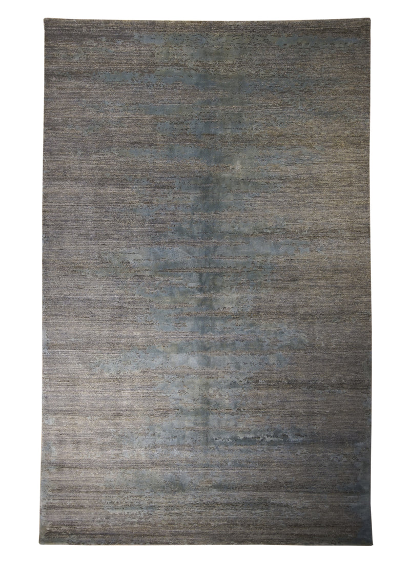 Oriental Rug Pakistani Handmade Area Transitional 4'11"x7'10" (5x8) Gray Blue Gabbeh Design #A31279