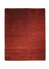 Oriental Rug Pakistani Handmade Area Transitional Tribal 4'11"x6'2" (5x6) Red Gabbeh Geometric Open Design #A31658