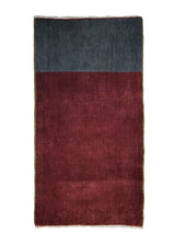 A31659 Oriental Rug Chinese Handmade Area Traditional Antique 2'0'' x 3'9'' -2x4- Gray Red Art Deco Floral Design