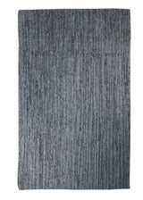 A31891 Oriental Rug Indian Handmade Area Modern 3'2'' x 5'2'' -3x5- Gray Loop & Pile Stripes Design