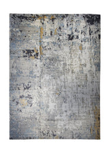 A32168 Oriental Rug Indian Handmade Area Modern 10'0'' x 13'11'' -10x14- Whites Beige Gray Abstract Splatter Design