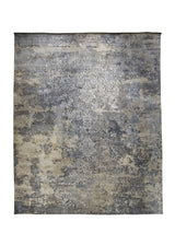 A32243 Oriental Rug Indian Handmade Area Modern Neutral 11'2'' x 14'9'' -11x15- Whites Beige Gray Abstract Erased Floral Design