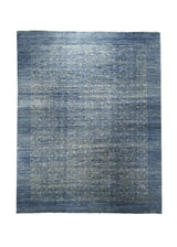 Oriental Rug Pakistani Handmade Area Transitional Tribal 9'10"x12'6" (10x13) Blue Gabbeh Geometric Design #A32431