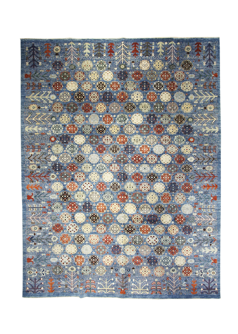 Oriental Rug Pakistani Handmade Area Transitional 9'0