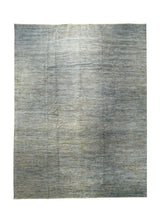 A32433 Oriental Rug Pakistani Handmade Area Transitional Neutral 10'3'' x 13'9'' -10x14- Blue Gabbeh Stripes Design