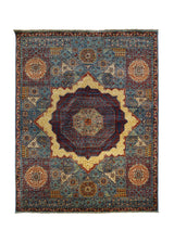 A32581 Oriental Rug Pakistani Handmade Area Transitional 5'1'' x 6'6'' -5x7- Blue Mamluk Nooristan Design