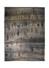 A32629 Oriental Rug Pakistani Handmade Area Transitional Tribal 10'0'' x 13'10'' -10x14- Whites Beige Gray Lori Tree of Life Gabbeh Design