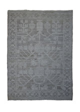 A32837 Oriental Rug Pakistani Handmade Area Transitional Neutral 2'2'' x 3'1'' -2x3- Whites Beige Silver Wash Oushak Floral Design