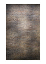 Oriental Rug Indian Handmade Area Modern 16'2"x24'1" (16x24) Multi-color Brown Stripes Design #A33461