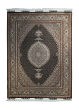 Persian Rug Tabriz Handmade Area Traditional 5'1"x7'0" (5x7) Blue Green Mahi Fish Design #A33738