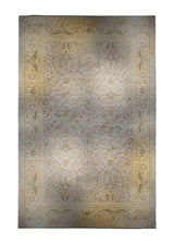 Oriental Rug Pakistani Handmade Area Transitional Neutral 15'11"x23'10" (16x24) Whites/Beige Yellow/Gold Antique Washed Oushak Floral Design #A33960