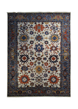 Oriental Rug Pakistani Handmade Area Transitional 5'3"x7'0" (5x7) Blue Gray Ariana Floral Oushak Design #A34034