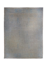 Oriental Rug Pakistani Handmade Area Transitional Neutral 8'7"x11'5" (9x11) Whites/Beige Blue Silver Wash Tree of Life Bakhshayesh Design #A34710