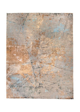 Oriental Rug Indian Handmade Area Modern 11'9"x15'3" (12x15) Brown Brown Abstract Design #A36469