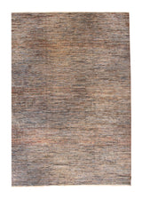 Oriental Rug Indian Handmade Square Modern 16'4"x16'11" (16x17) Blue Blue Stripes Design #A36641