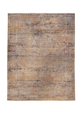 Oriental Rug Indian Handmade Area Transitional 8'0"x10'0" (8x10) Whites/Beige Geometric Design #A36135