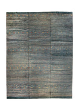 Oriental Rug Pakistani Handmade Area Transitional 10'2"x13'9" (10x14) Red Red Stripes Design #A36576