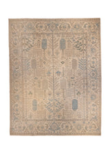 Oriental Rug Pakistani Handmade Area Transitional 7'10"x10'0" (8x10) Blue Blue Tree of Life Design #A36604