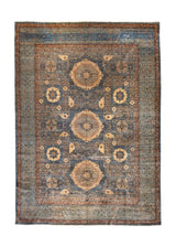 Oriental Rug Pakistani Handmade Area Traditional 9'7"x13'6" (10x14) Whites/Beige =RIGHT(A143,LEN(A143) - (FIND(" ",A143))) Whites/Beige Mamluk Design #A36488