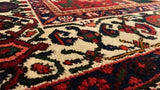 Persian Rug Bakhtiari Handmade Area Tribal 5'9"x10'0" (6x10) Red Garden Animals Design #18021