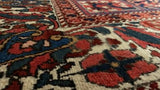 Persian Rug Bakhtiari Handmade Area Tribal 7'1"x9'7" (7x10) Red Garden Design #17688