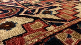 Persian Rug Ardabil Handmade Area Tribal 5'6"x9'0" (6x9) Red Floral Design #34942
