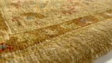 Oriental Rug Pakistani Handmade Area Transitional 5'9"x8'4" (6x8) Whites/Beige Yellow/Gold Oushak Floral Design #35402