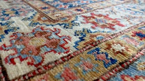 Oriental Rug Pakistani Handmade Area Transitional 4'10"x6'11" (5x7) Brown Kazak Design #33124