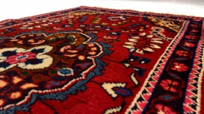 Persian Rug Hamadan Handmade Area Traditional Tribal 2'4"x3'4" (2x3) Red Floral Vase Design #12003