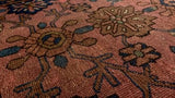 Persian Rug Malayer Handmade Area Antique Tribal 2'6"x3'10" (3x4) Pink Blue Geometric Design #32718