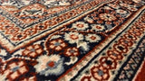 Oriental Rug Kashmiri Handmade Area Traditional 3'1"x5'0" (3x5) Red Floral Design #25799