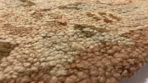 Oriental Rug Chinese Handmade Area Traditional 3'0"x5'0" (3x5) Whites/Beige Floral Design #31680